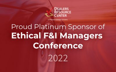 Ethical F&I Managers Conference: April 19-21, 2022