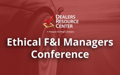Ethical F&I Managers Conference: April 19-21